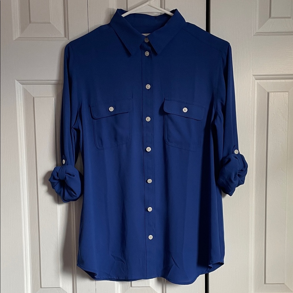LOFT Button Down Blouse